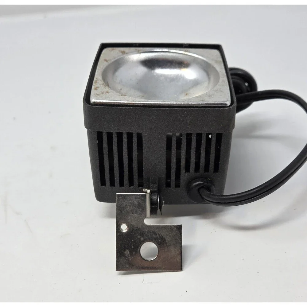 Agena Super 8 Movie Light Flood‎ Spot 650W Vintage 1960s USA DYY Bulb Mount